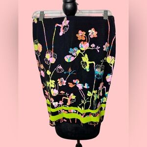 Marc Cain Collections Floral Stretch Skirt